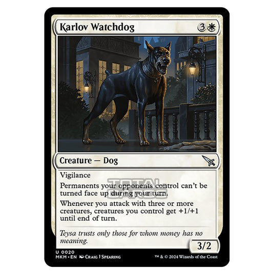 Magic The Gathering - Murders at Karlov Manor - Karlov Watchdog - 0020