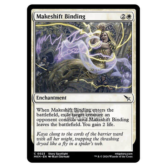 Magic The Gathering - Murders at Karlov Manor - Makeshift Binding - 0023