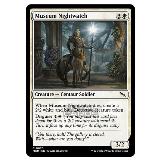 Magic The Gathering - Murders at Karlov Manor - Museum Nightwatch - 0025