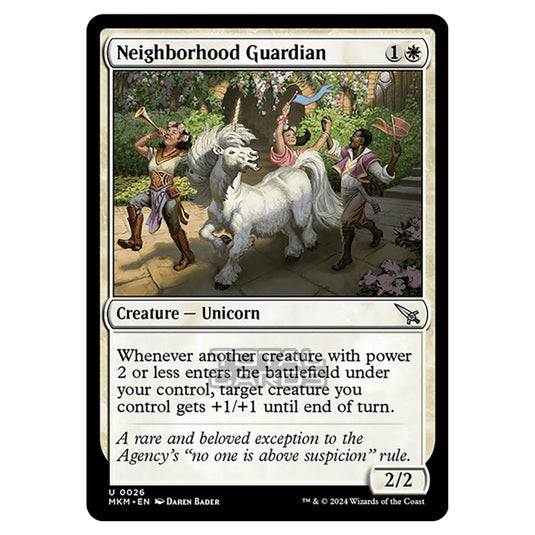 Magic The Gathering - Murders at Karlov Manor - Neighborhood Guardian - 0026