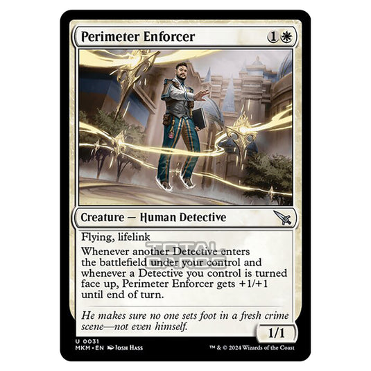 Magic The Gathering - Murders at Karlov Manor - Perimeter Enforcer - 0031