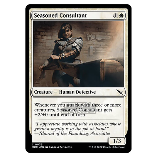 Magic The Gathering - Murders at Karlov Manor - Seasoned Consultant - 0033