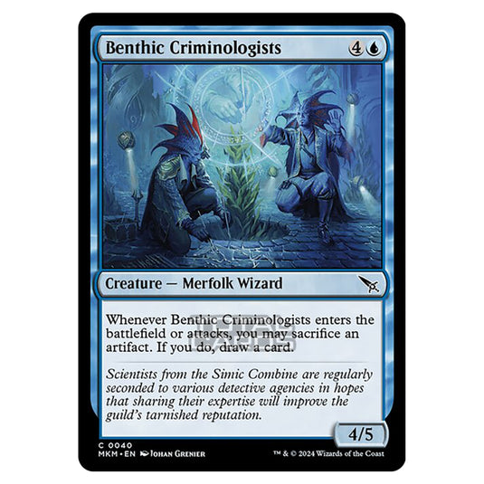 Magic The Gathering - Murders at Karlov Manor - Benthic Criminologists - 0040