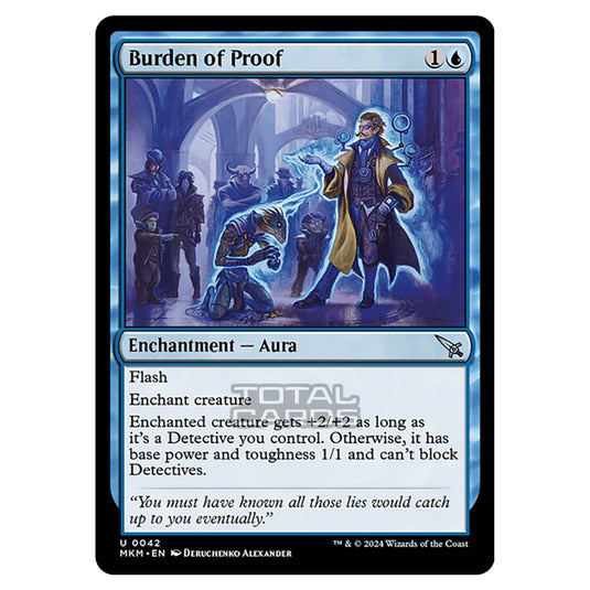 Magic The Gathering - Murders at Karlov Manor - Burden of Proof - 0042
