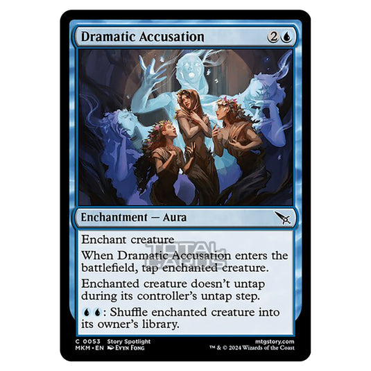 Magic The Gathering - Murders at Karlov Manor - Dramatic Accusation - 0053