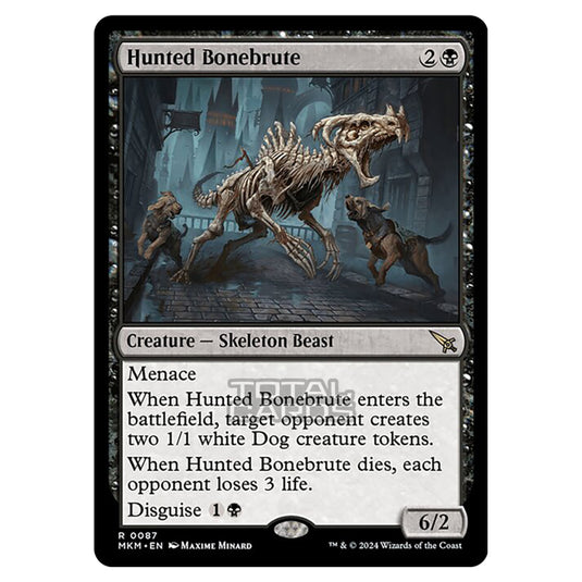 Magic The Gathering - Murders at Karlov Manor - Hunted Bonebrute - 0087