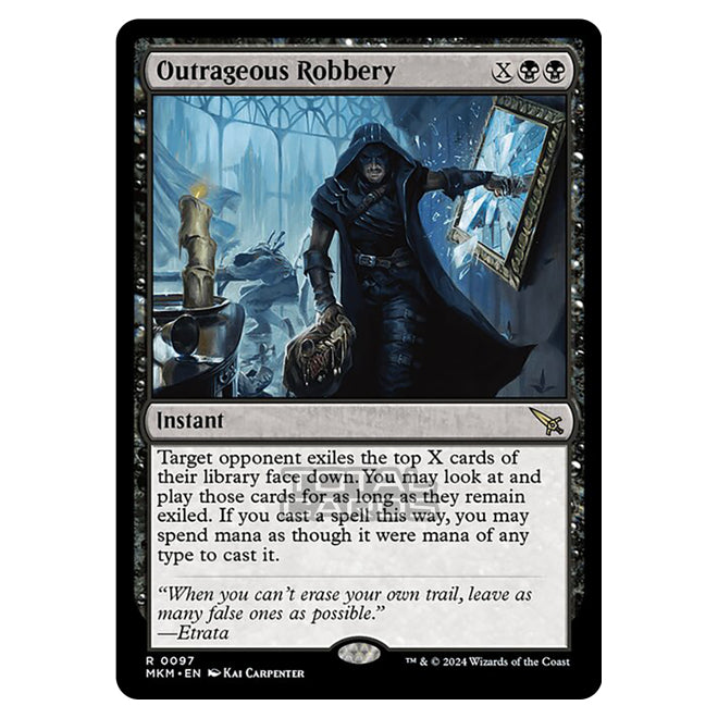 Magic The Gathering - Murders at Karlov Manor - Outrageous Robbery