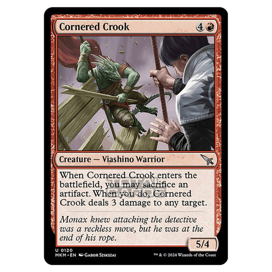 Magic The Gathering - Murders at Karlov Manor - Cornered Crook - 0120