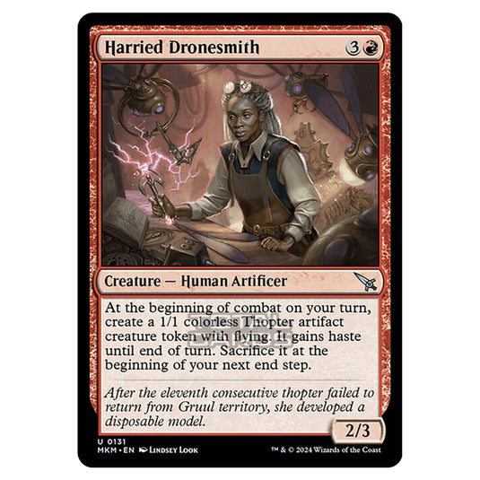 Magic The Gathering - Murders at Karlov Manor - Harried Dronesmith - 0131