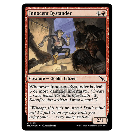 Magic The Gathering - Murders at Karlov Manor - Innocent Bystander - 0133