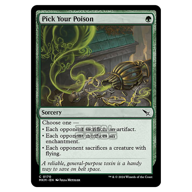 Magic The Gathering - Murders at Karlov Manor - Pick Your Poison - 017 Magic The Gathering - Murders at Karlov Manor - Pick Your Poison - 017