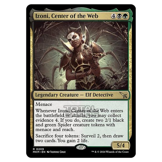 Magic The Gathering - Murders at Karlov Manor - Izoni, Center of the Web - 0209