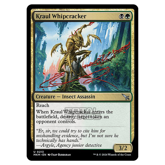 Magic The Gathering - Murders at Karlov Manor - Kraul Whipcracker - 0213