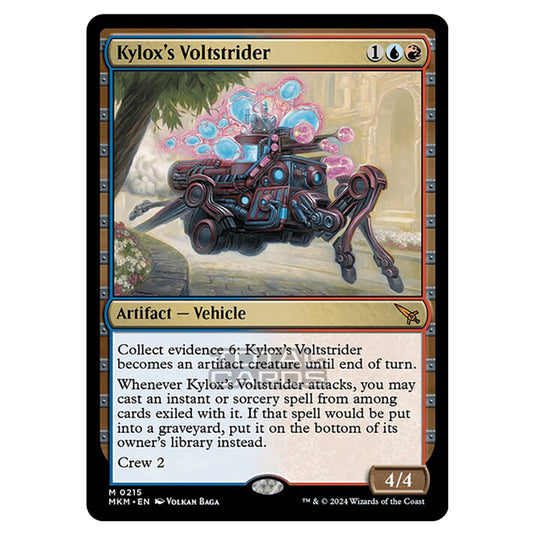 Magic The Gathering - Murders at Karlov Manor - Kylox's Voltstrider - 0215