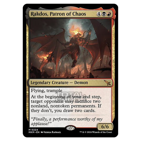 Magic The Gathering - Murders at Karlov Manor - Rakdos, Patron of Chaos - 0224