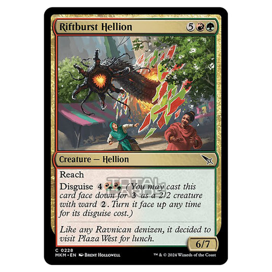 Magic The Gathering - Murders at Karlov Manor - Riftburst Hellion - 0228