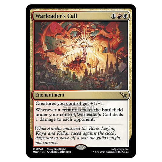 Magic The Gathering - Murders at Karlov Manor - Warleader's Call - 0242