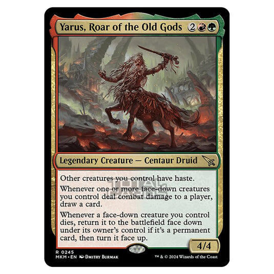 Magic The Gathering - Murders at Karlov Manor - Yarus, Roar of the Old Gods - 0245