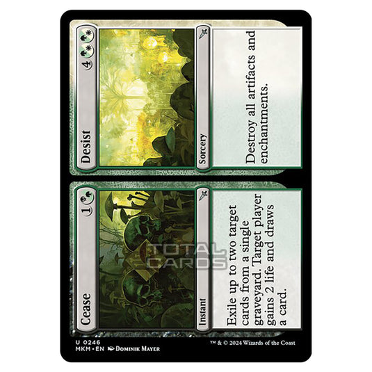 Magic The Gathering - Murders at Karlov Manor - Cease // Desist - 0246