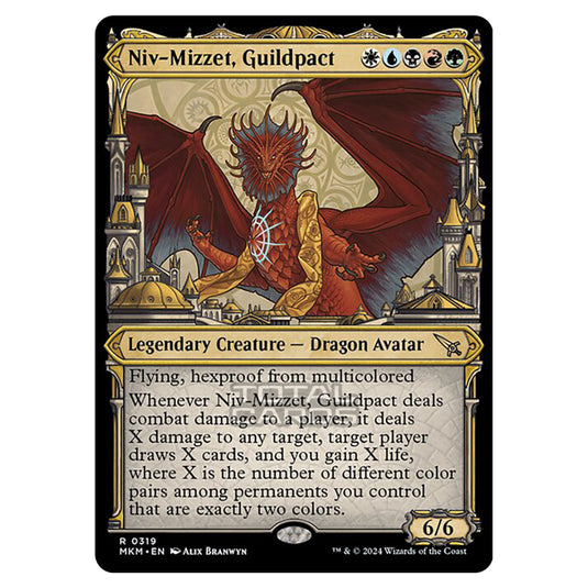 Magic The Gathering - Murders at Karlov Manor - Niv-Mizzet, Guildpact - 0319