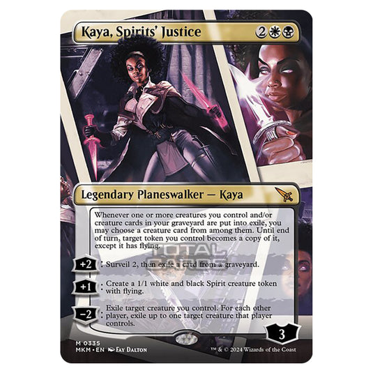 Magic The Gathering - Murders at Karlov Manor - Kaya, Spirits' Justice - 0335