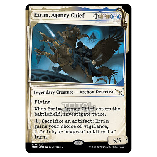 Magic The Gathering - Murders at Karlov Manor - Ezrim, Agency Chief - 0360