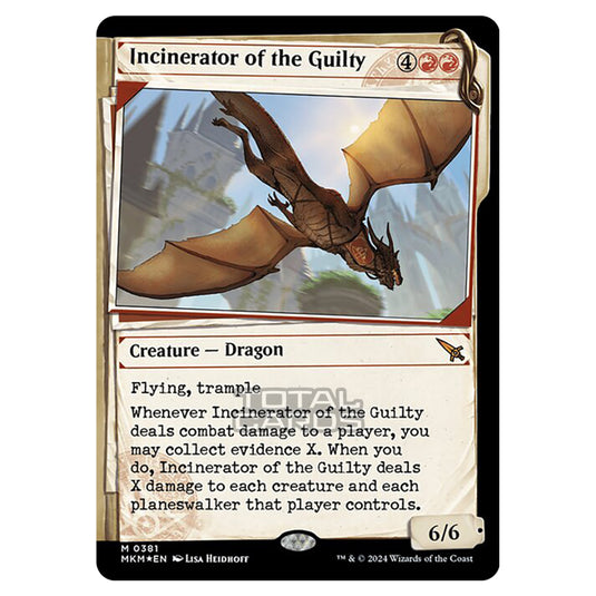 Magic The Gathering - Murders at Karlov Manor - Incinerator of the Guilty - 0381