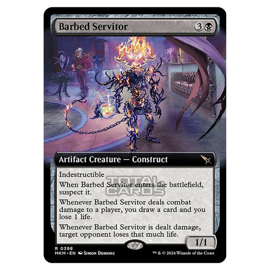 Magic The Gathering - Murders at Karlov Manor - Barbed Servitor - 0398