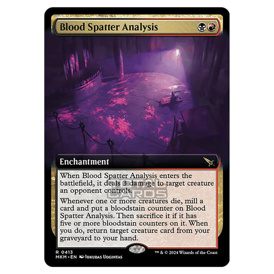 Magic The Gathering - Murders at Karlov Manor - Blood Spatter Analysis - 0413
