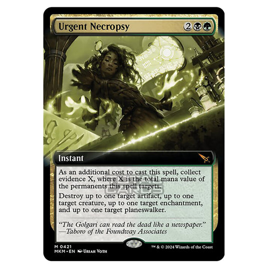 Magic The Gathering - Murders at Karlov Manor - Urgent Necropsy - 0421