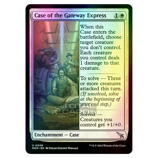 Magic The Gathering - Murders at Karlov Manor - Case of the Gateway Express - 0008 (Foil)