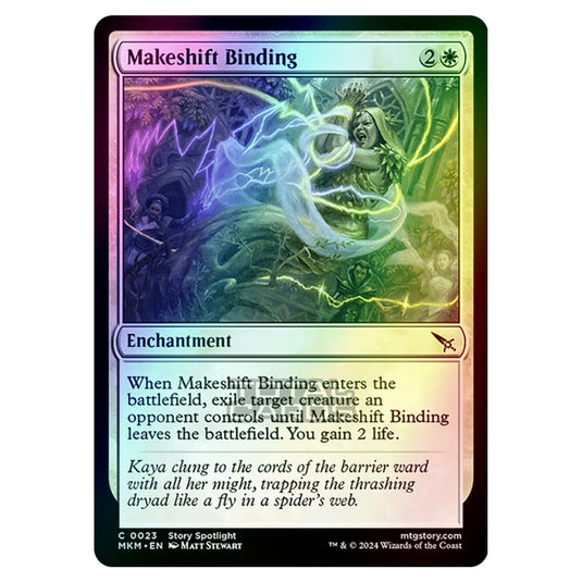 Magic The Gathering - Murders at Karlov Manor - Makeshift Binding - 0023 (Foil)
