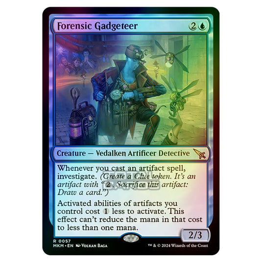 Magic The Gathering - Murders at Karlov Manor - Forensic Gadgeteer - 0057 (Foil)