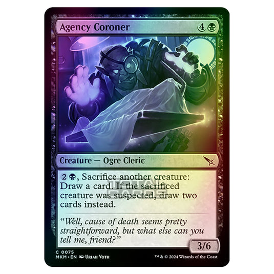 Magic The Gathering - Murders at Karlov Manor - Agency Coroner - 0075 (Foil)
