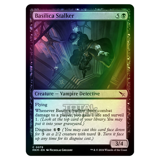 Magic The Gathering - Murders at Karlov Manor - Basilica Stalker - 0078 (Foil)