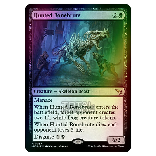 Magic The Gathering - Murders at Karlov Manor - Hunted Bonebrute - 0087 (Foil)