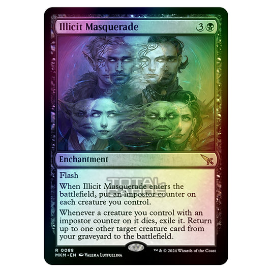 Magic The Gathering - Murders at Karlov Manor - Illicit Masquerade - 0088 (Foil)