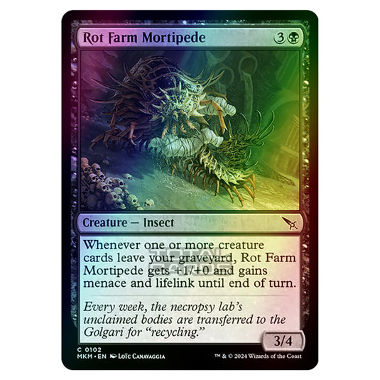 Magic The Gathering - Murders at Karlov Manor - Rot Farm Mortipede - 0102 (Foil)