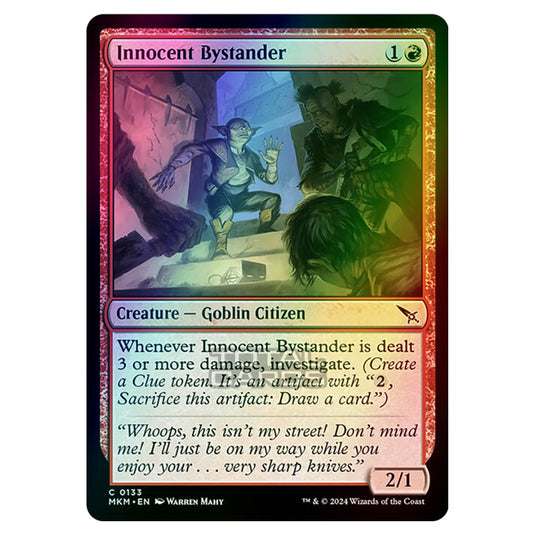 Magic The Gathering - Murders at Karlov Manor - Innocent Bystander - 0133 (Foil)