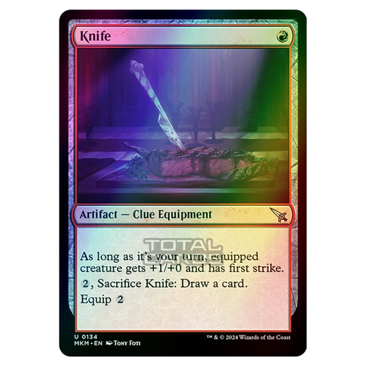 Magic The Gathering - Murders at Karlov Manor - Knife - 0134 (Foil)