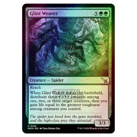 Magic The Gathering - Murders at Karlov Manor - Glint Weaver - 0162 (Foil)