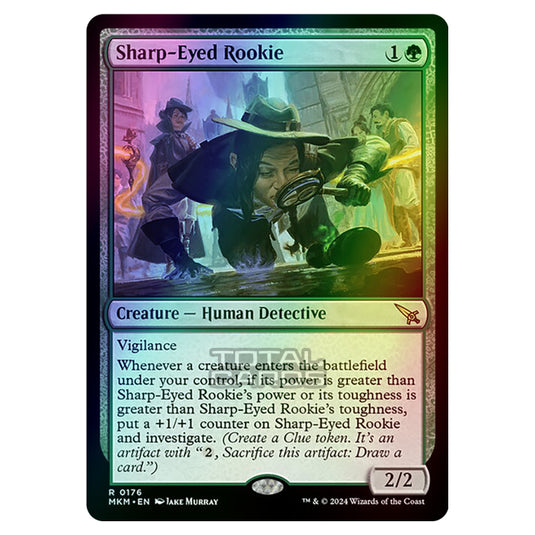 Magic The Gathering - Murders at Karlov Manor - Sharp-Eyed Rookie - 0176 (Foil)