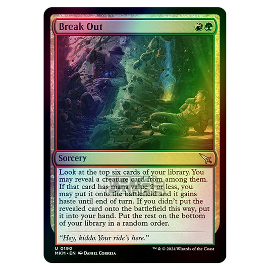 Magic The Gathering - Murders at Karlov Manor - Break Out - 0190 (Foil)
