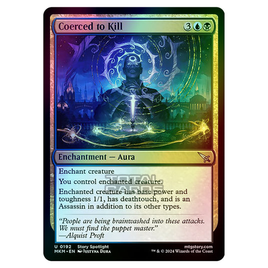 Magic The Gathering - Murders at Karlov Manor - Coerced to Kill - 0192 (Foil)