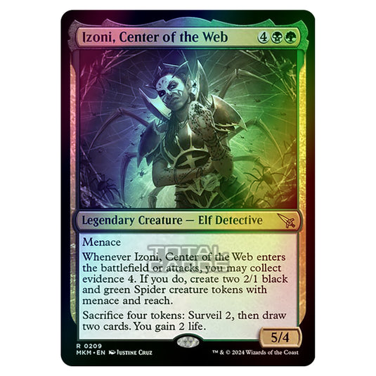 Magic The Gathering - Murders at Karlov Manor - Izoni, Center of the Web - 0209 (Foil)