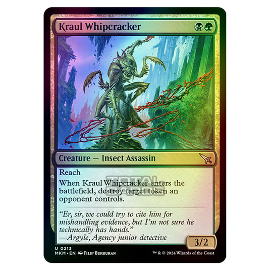 Magic The Gathering - Murders at Karlov Manor - Kraul Whipcracker - 0213 (Foil)