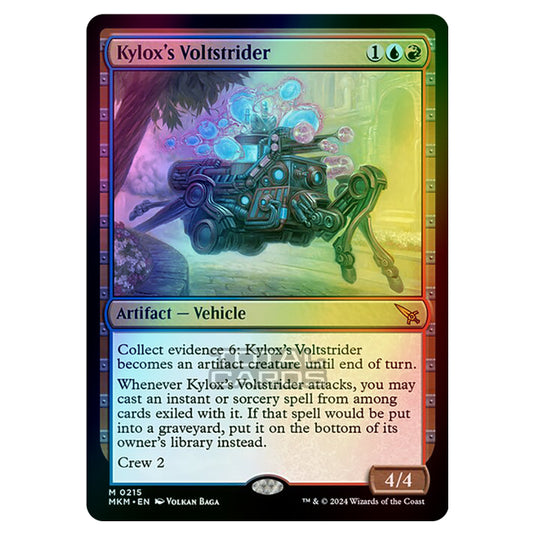 Magic The Gathering - Murders at Karlov Manor - Kylox's Voltstrider - 0215 (Foil)