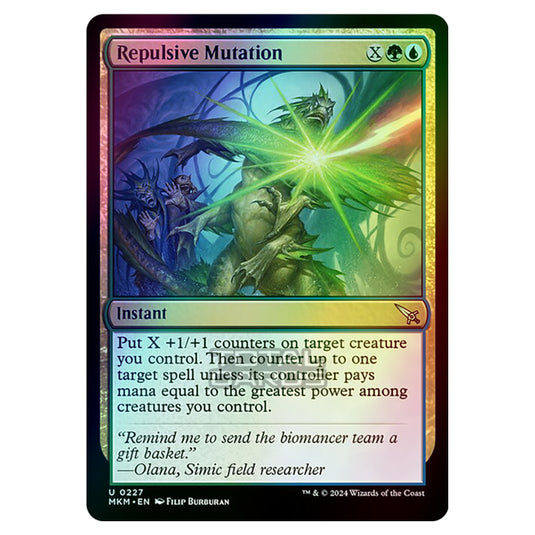Magic The Gathering - Murders at Karlov Manor - Repulsive Mutation - 0227 (Foil)