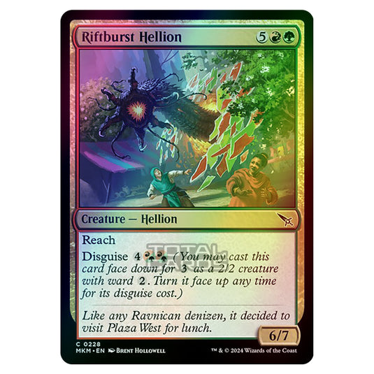 Magic The Gathering - Murders at Karlov Manor - Riftburst Hellion - 0228 (Foil)
