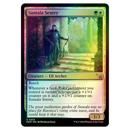 Magic The Gathering - Murders at Karlov Manor - Sumala Sentry - 0233 (Foil)